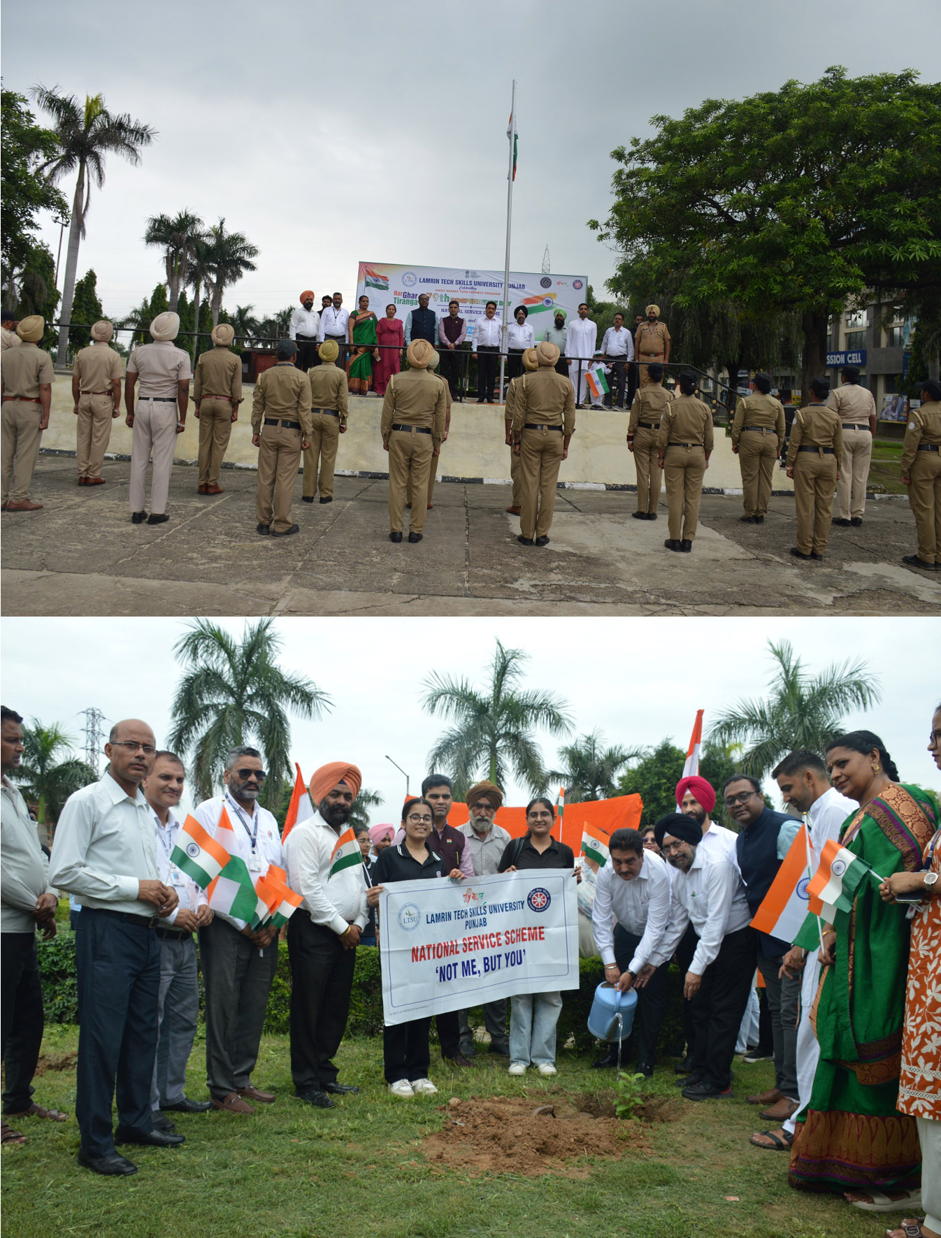 Lamrin Tech Skills University, Punjab celebrated 79th Independence Day.